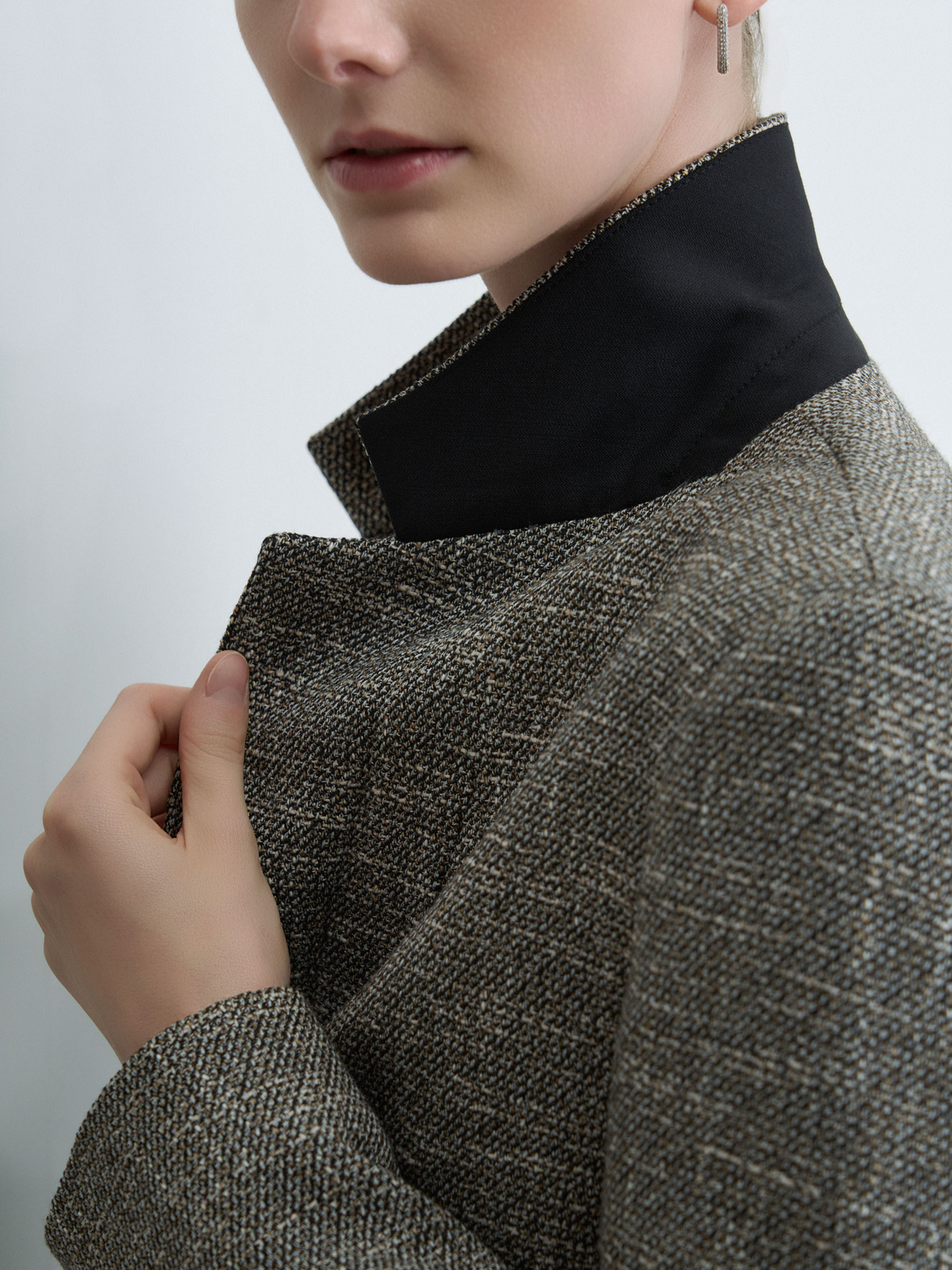 Veste Courte En Tweed