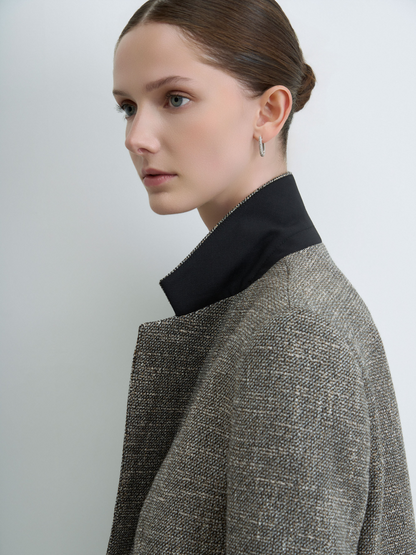 Veste Courte En Tweed