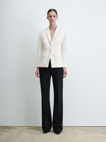 Veste Tailleur À Basque