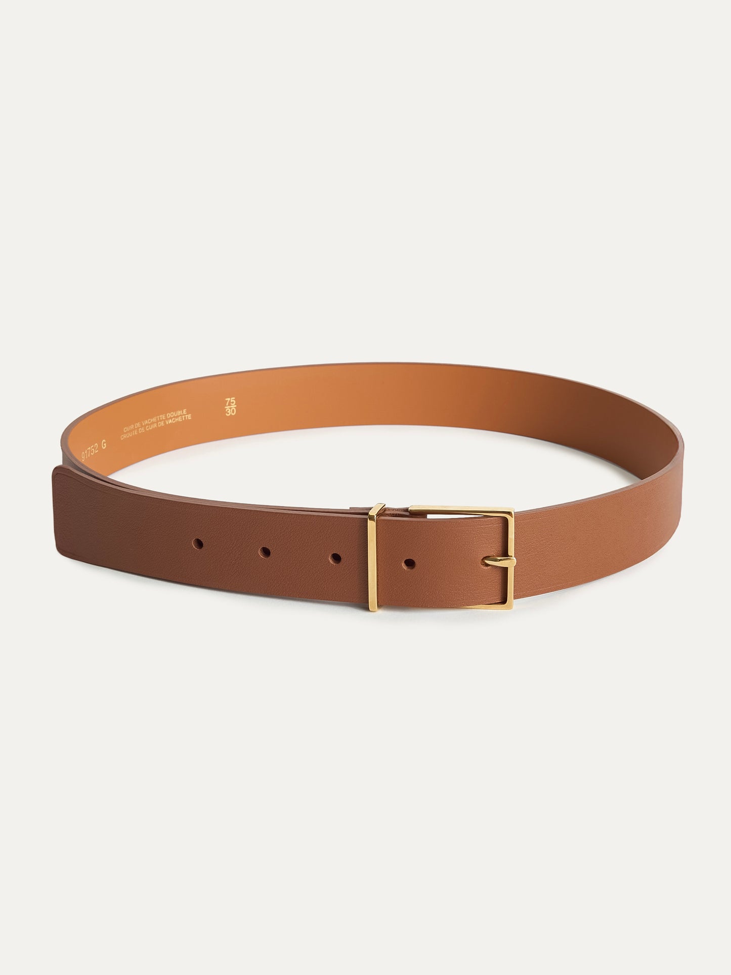 30 Mm Belt In Nappa Leather