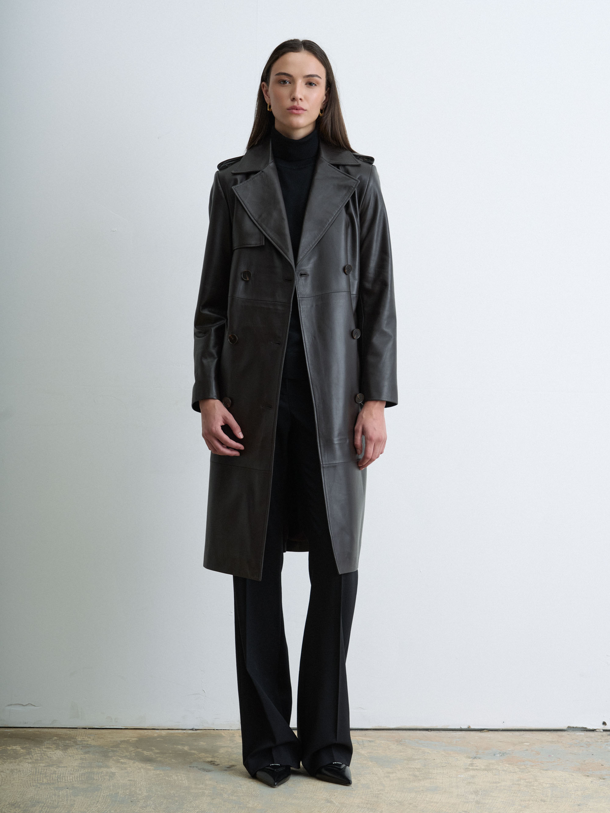 Leather Trench