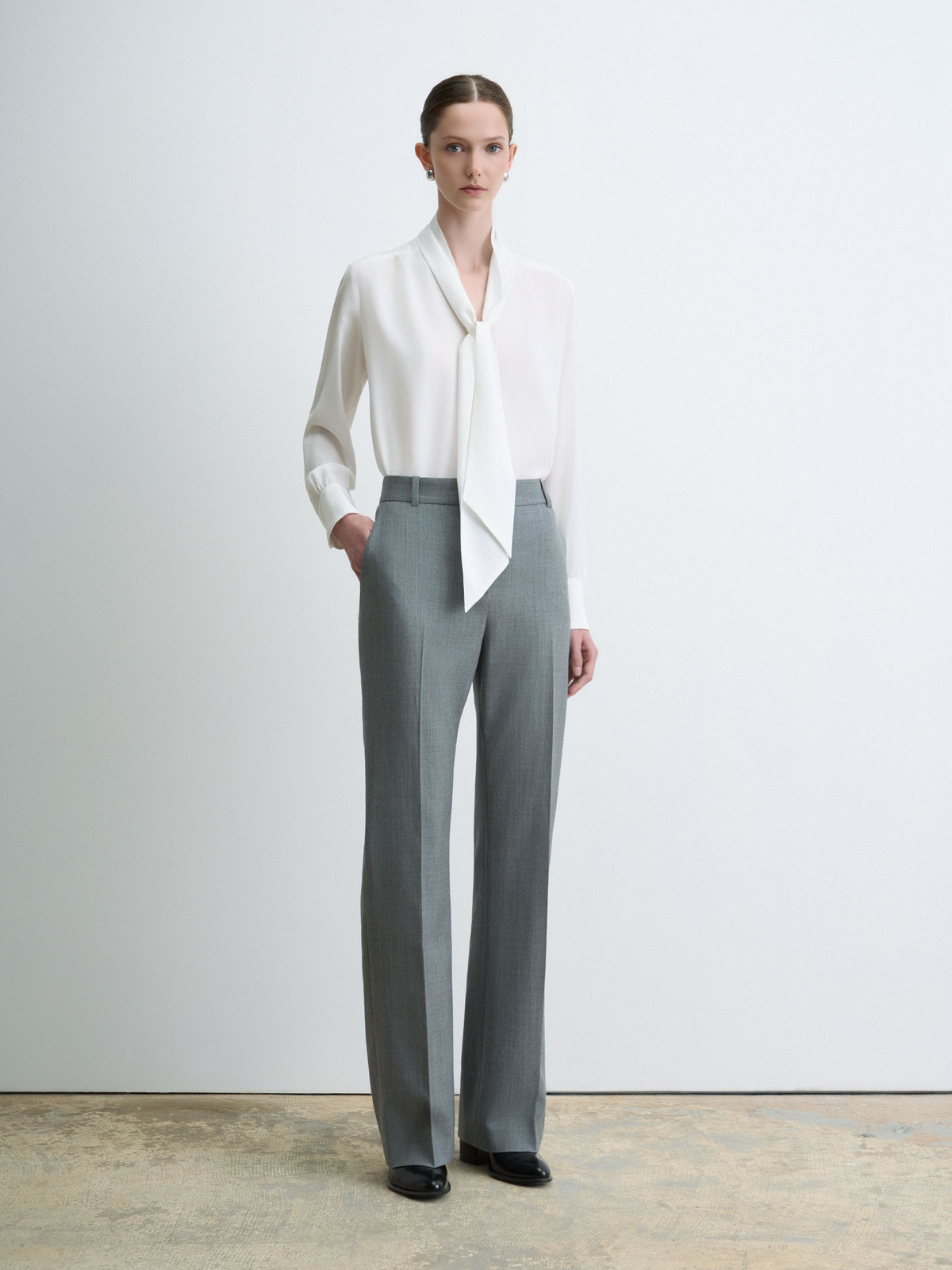 Pantalon Évasé Ajusté
