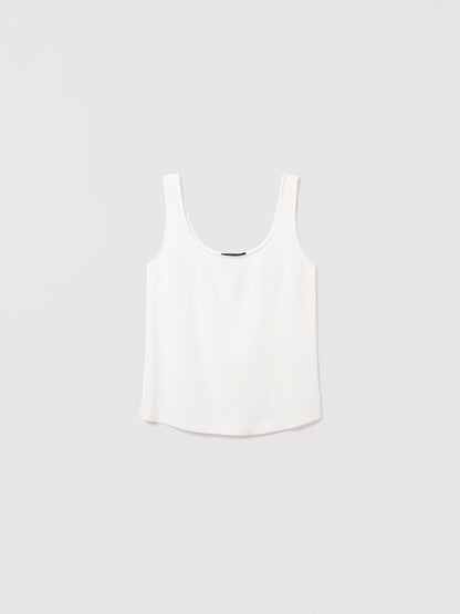Silk tank top
