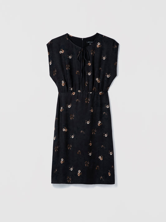 judith & charles purple silk floral midi dress Margaret Dress | Occasion Dress in Sizes XXS6X