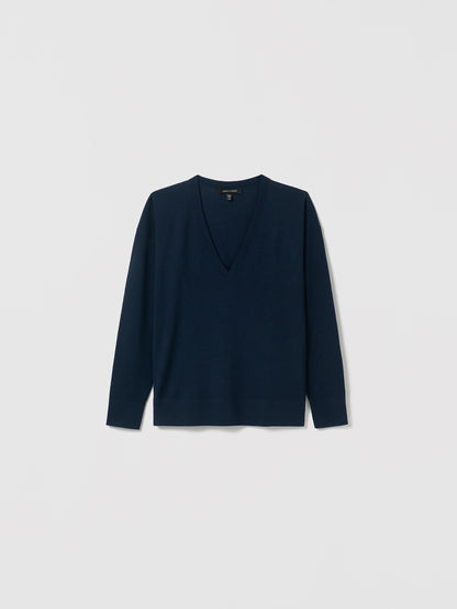 Extrafine Merino V-neck Sweater