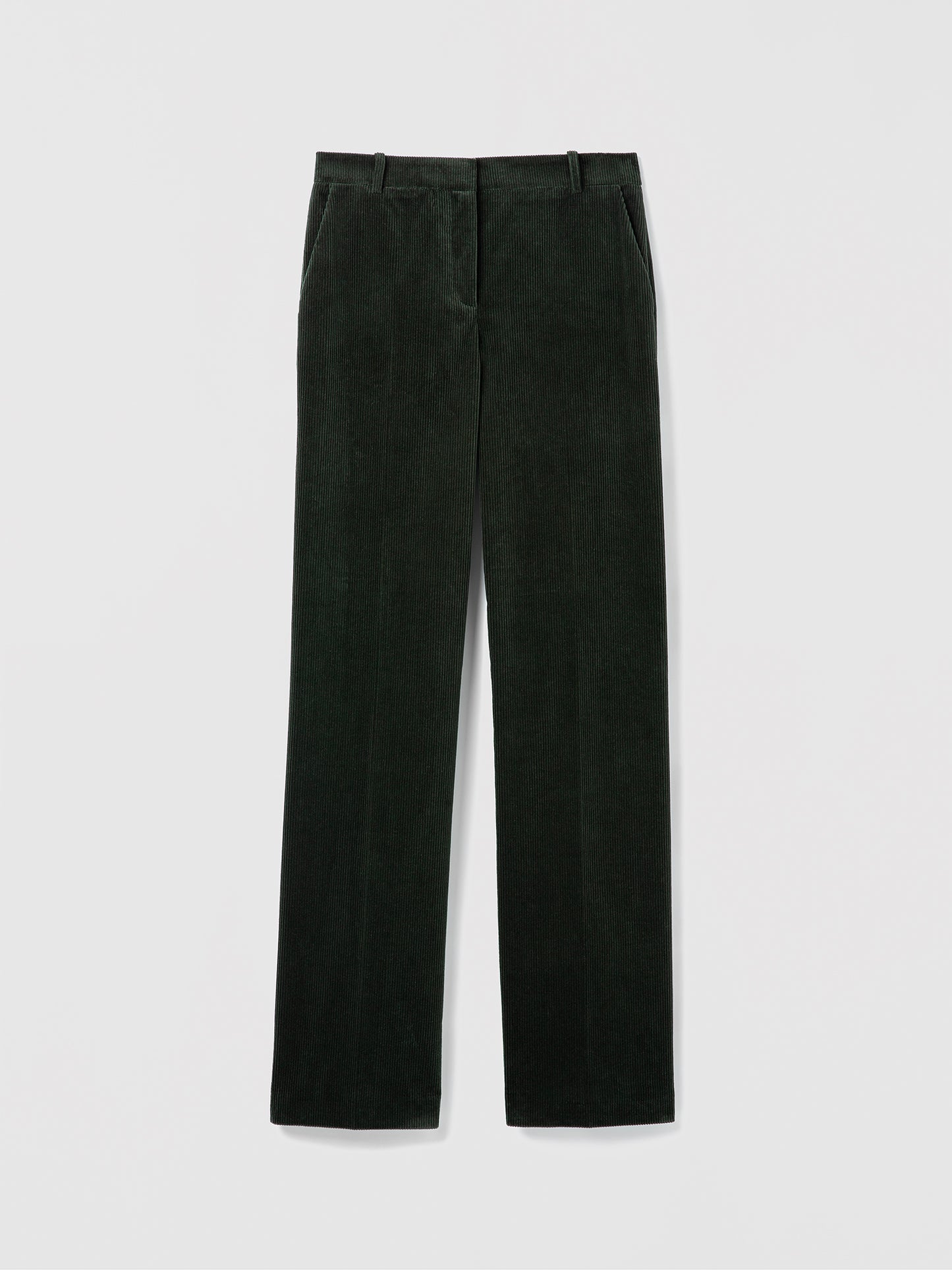 Pantalon Décontracté En Velours Côtelé À Grosses Côtes