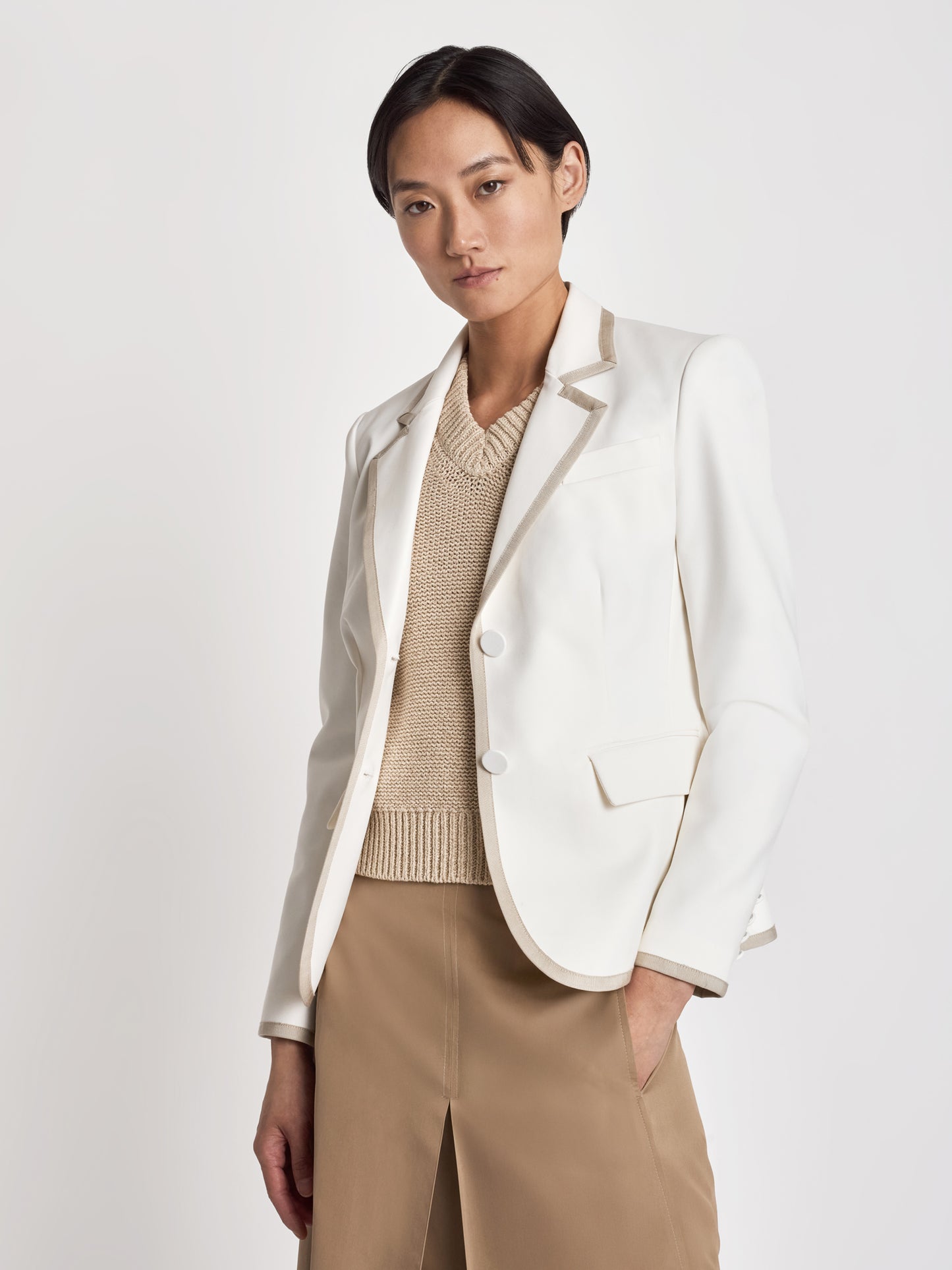 Veste techno en coton