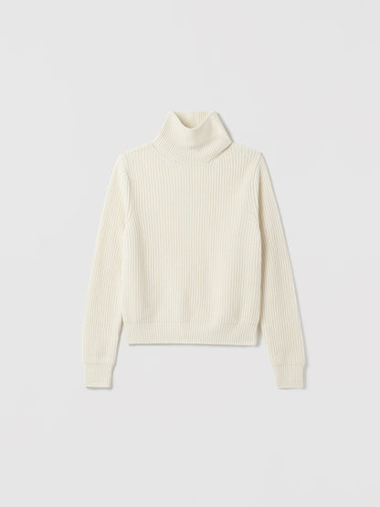 Wool Cashmere Turtleneck