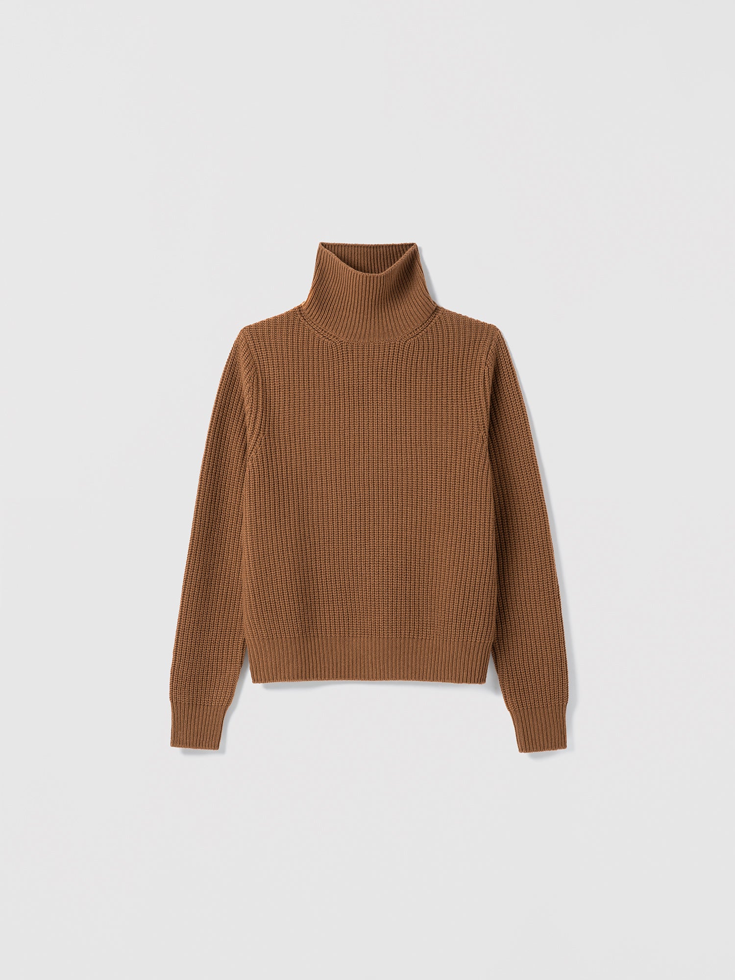 Vicuna Corey turtleneck sweater by Judith & Charles, made from 70% wool and 30% cashmere, fisherman rib knit, style number 280-4156