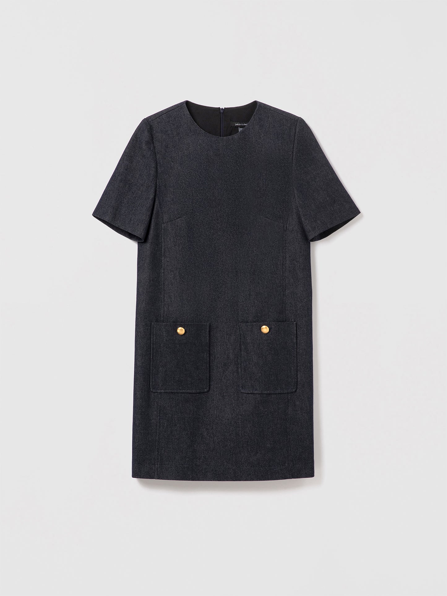 Robe en denim extensible