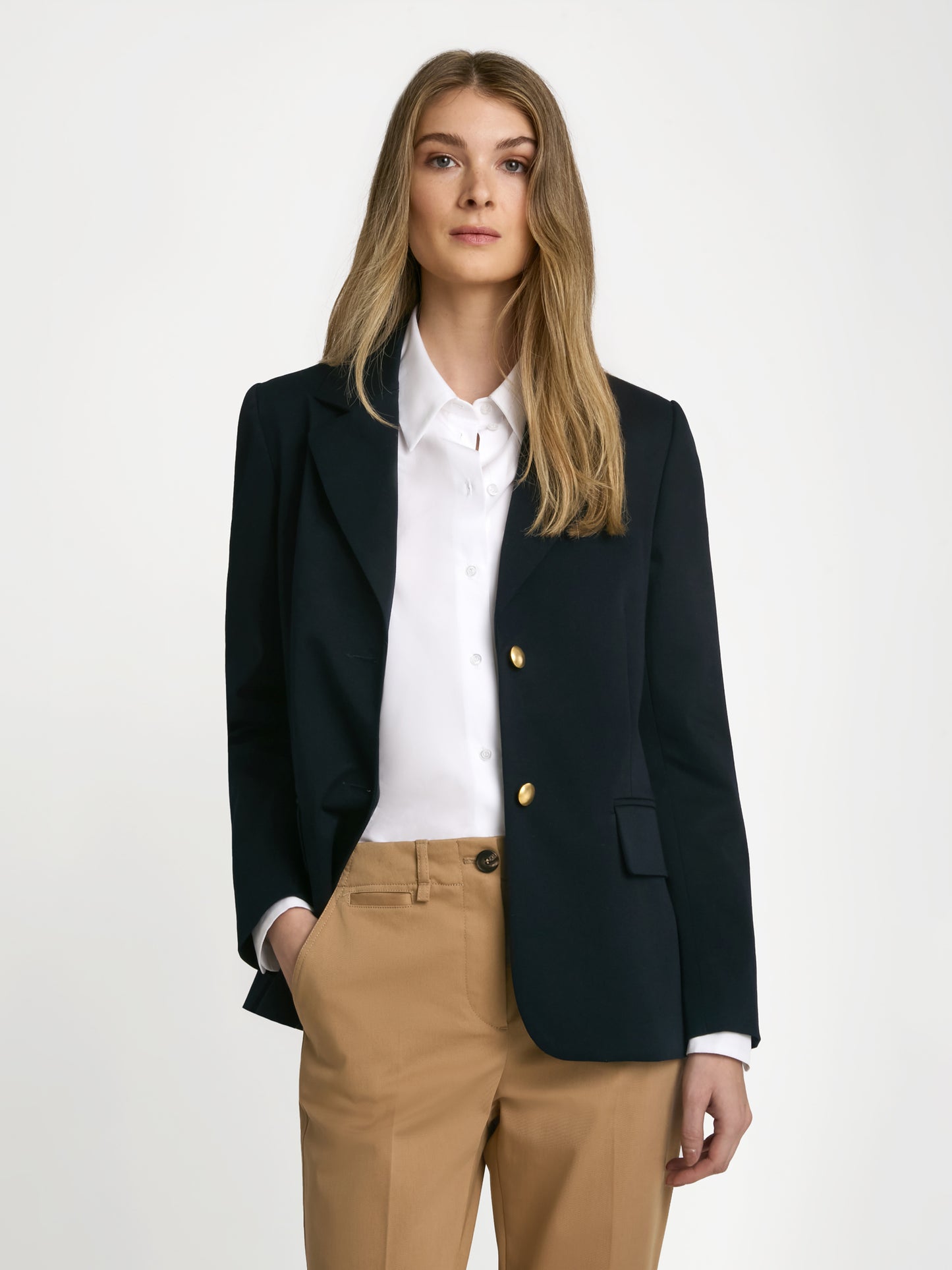 Stretch bio-cotton jacket