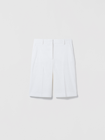 Stretch Linen Bermuda