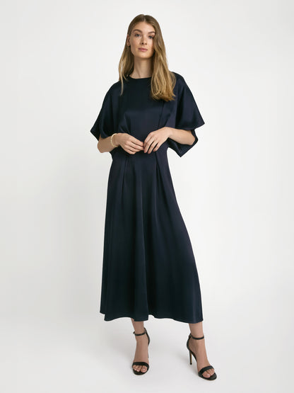 Flutter sleeve dress