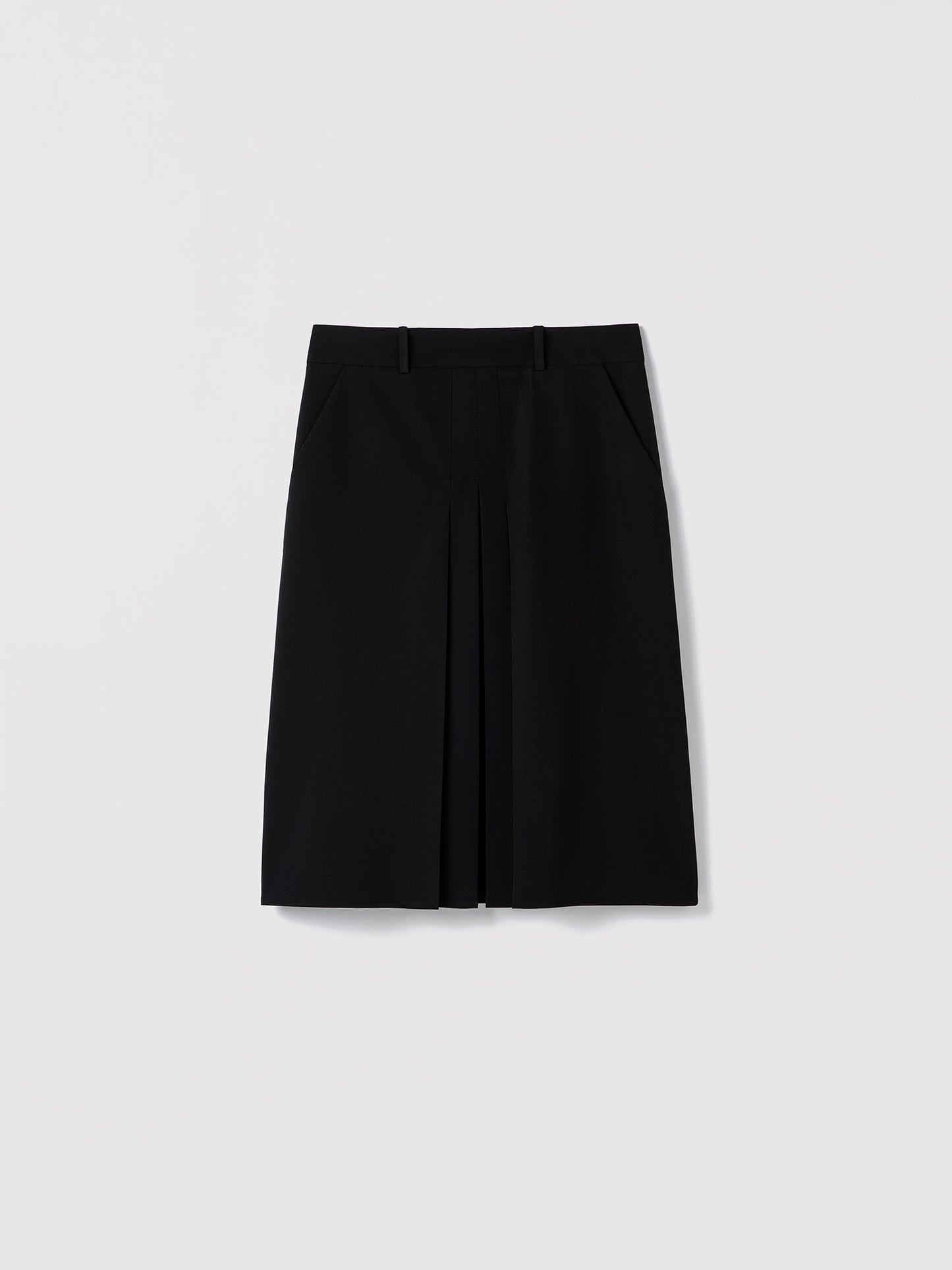 Easy Care Double Pleat Skirt