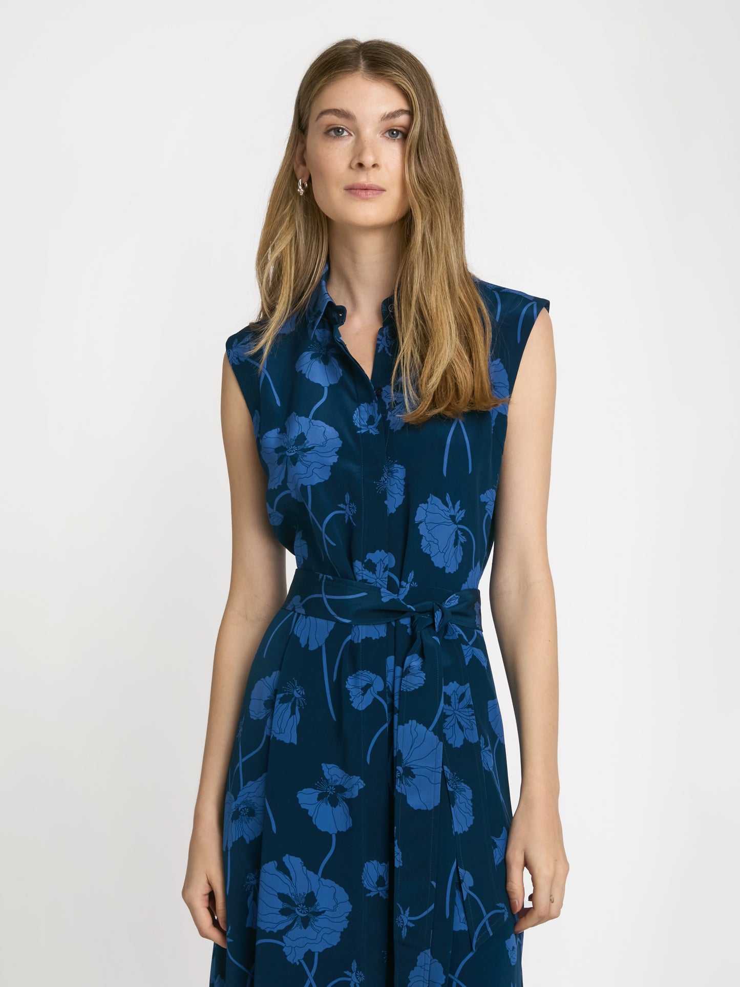 Liberty print shirt dress