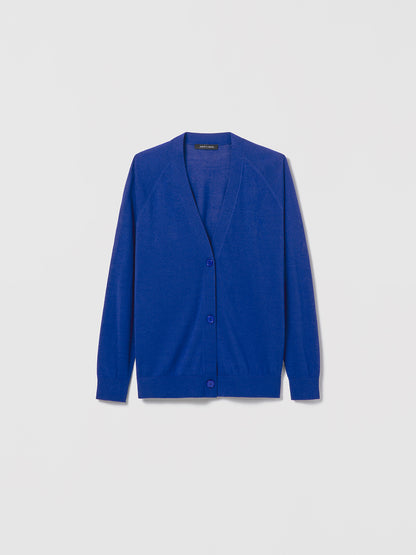 Fine cotton silk cardigan