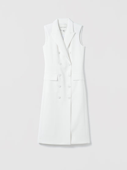 Sleeveless Tuxedo Dress – Judith & Charles