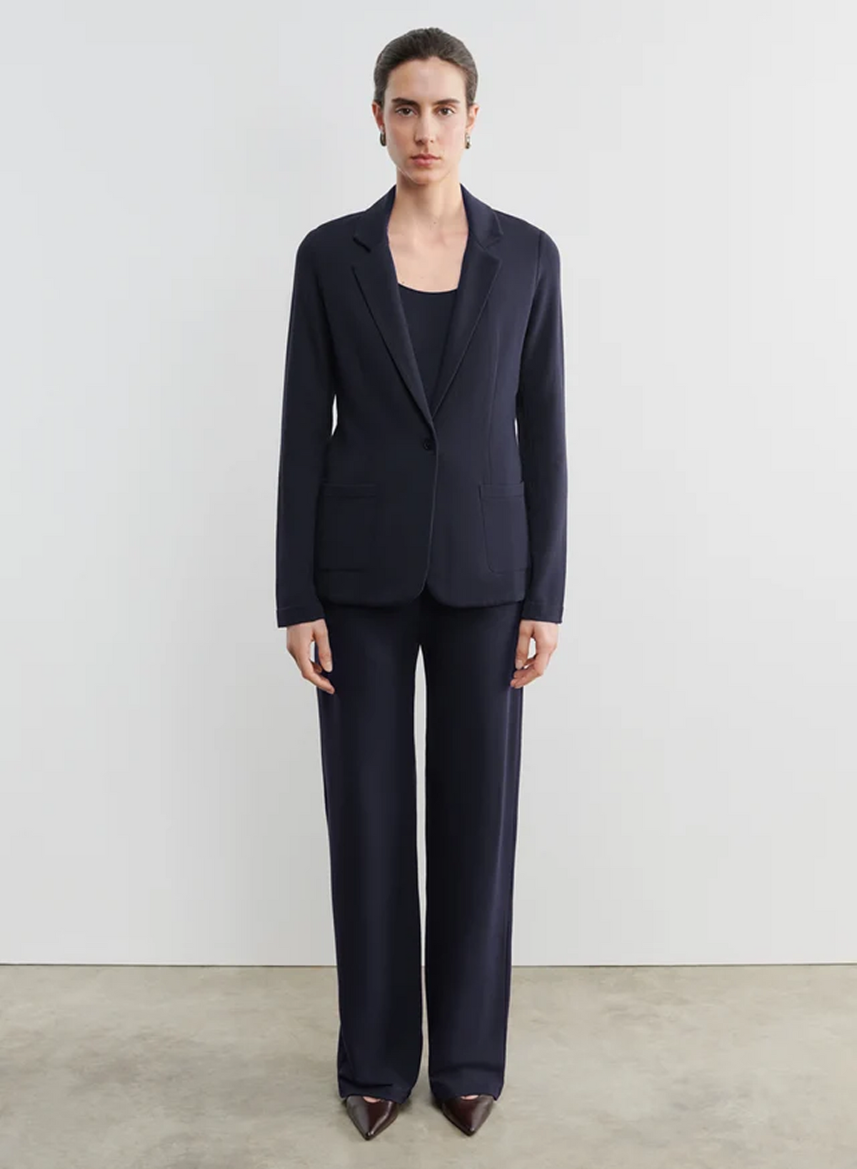 Relaxed Patch Pocket Jacket