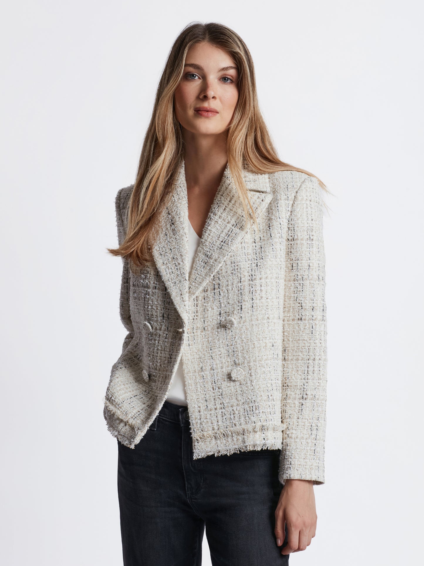 Cream Tweed