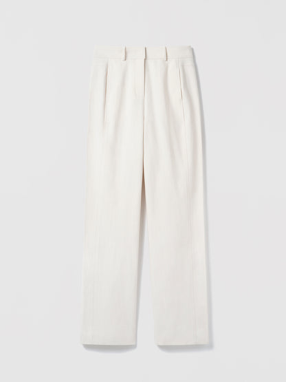 Cream pants on a light background