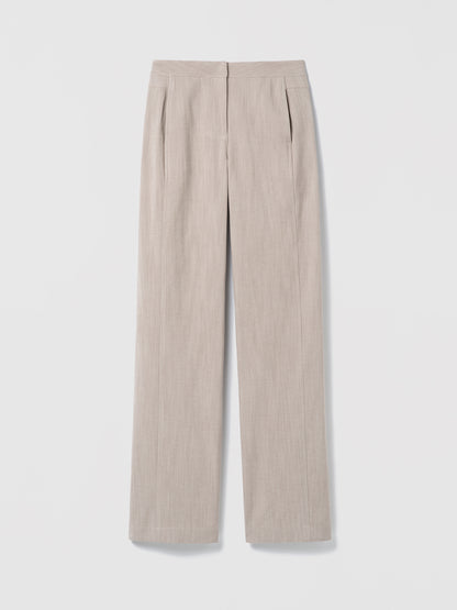 Beige pants on a white background