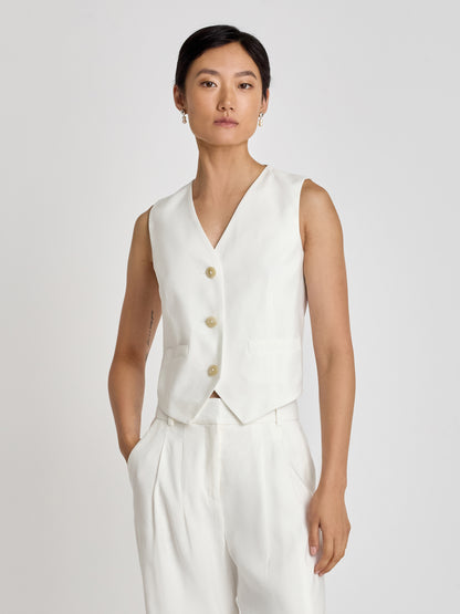 Linen Vest
