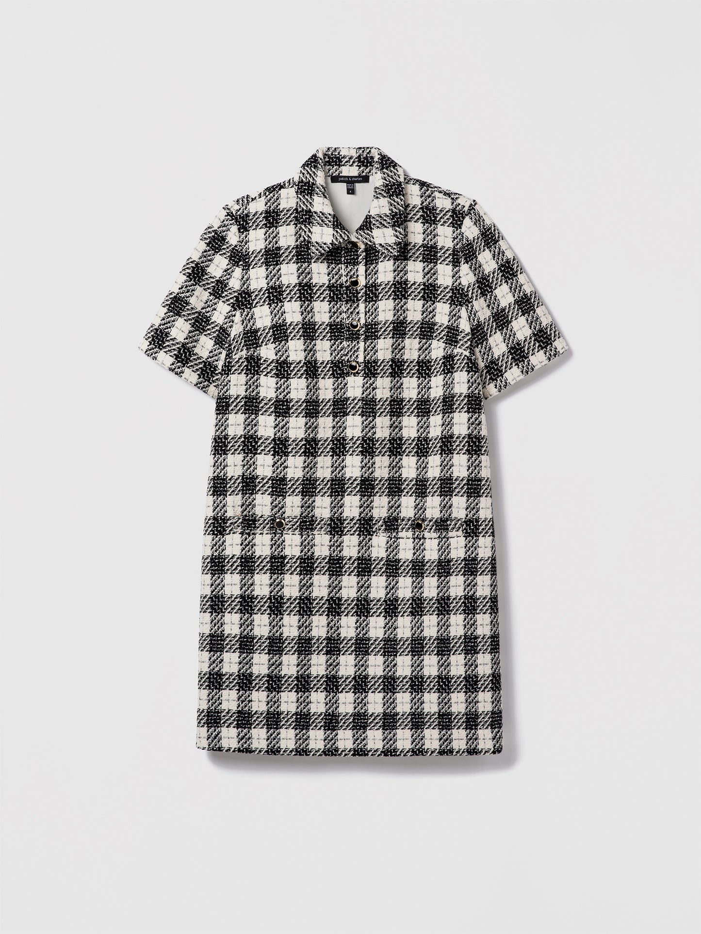 Check Polo Dress