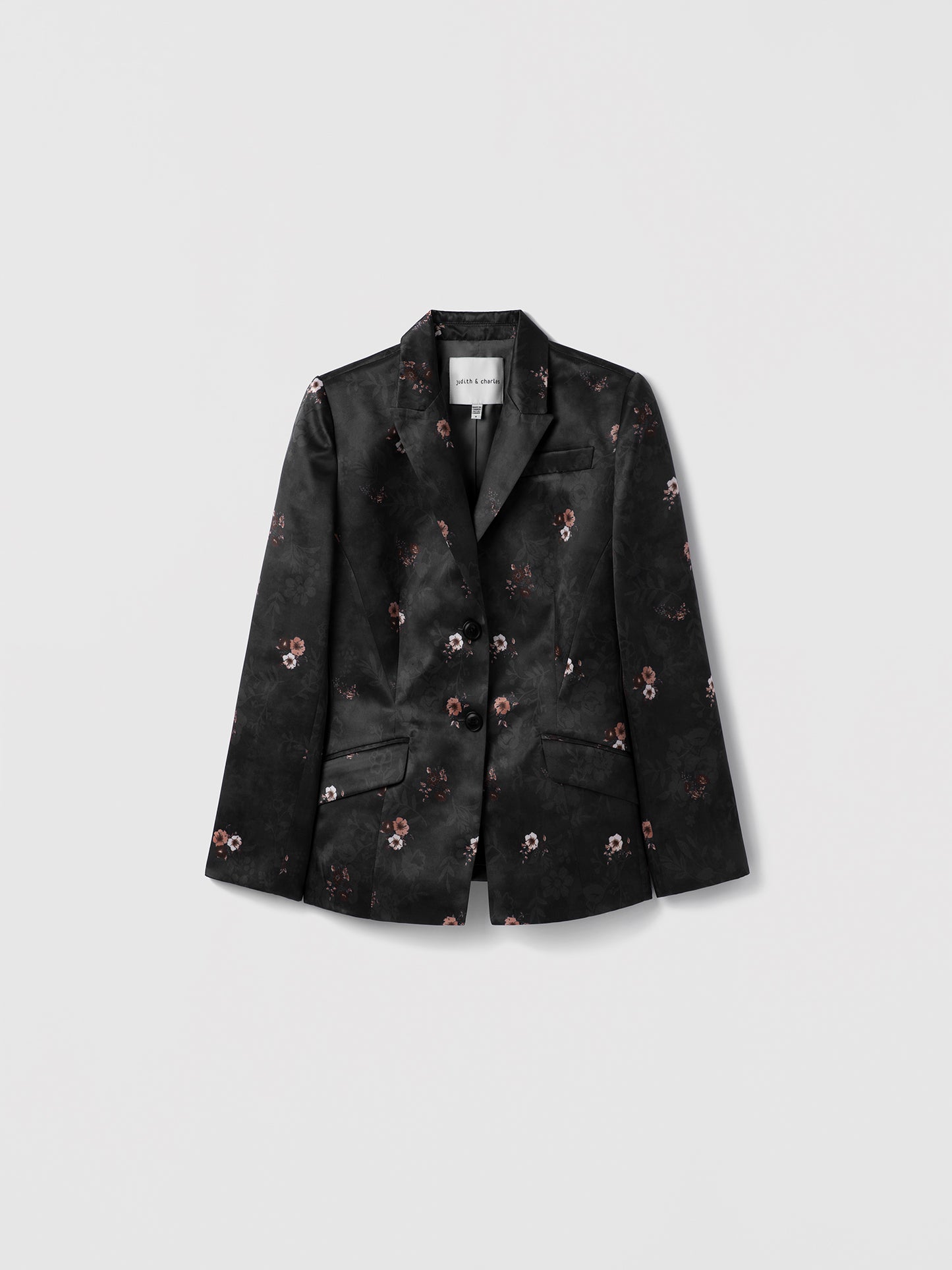 Tailored Floral Print Jacket