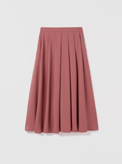 Full pleated skirt