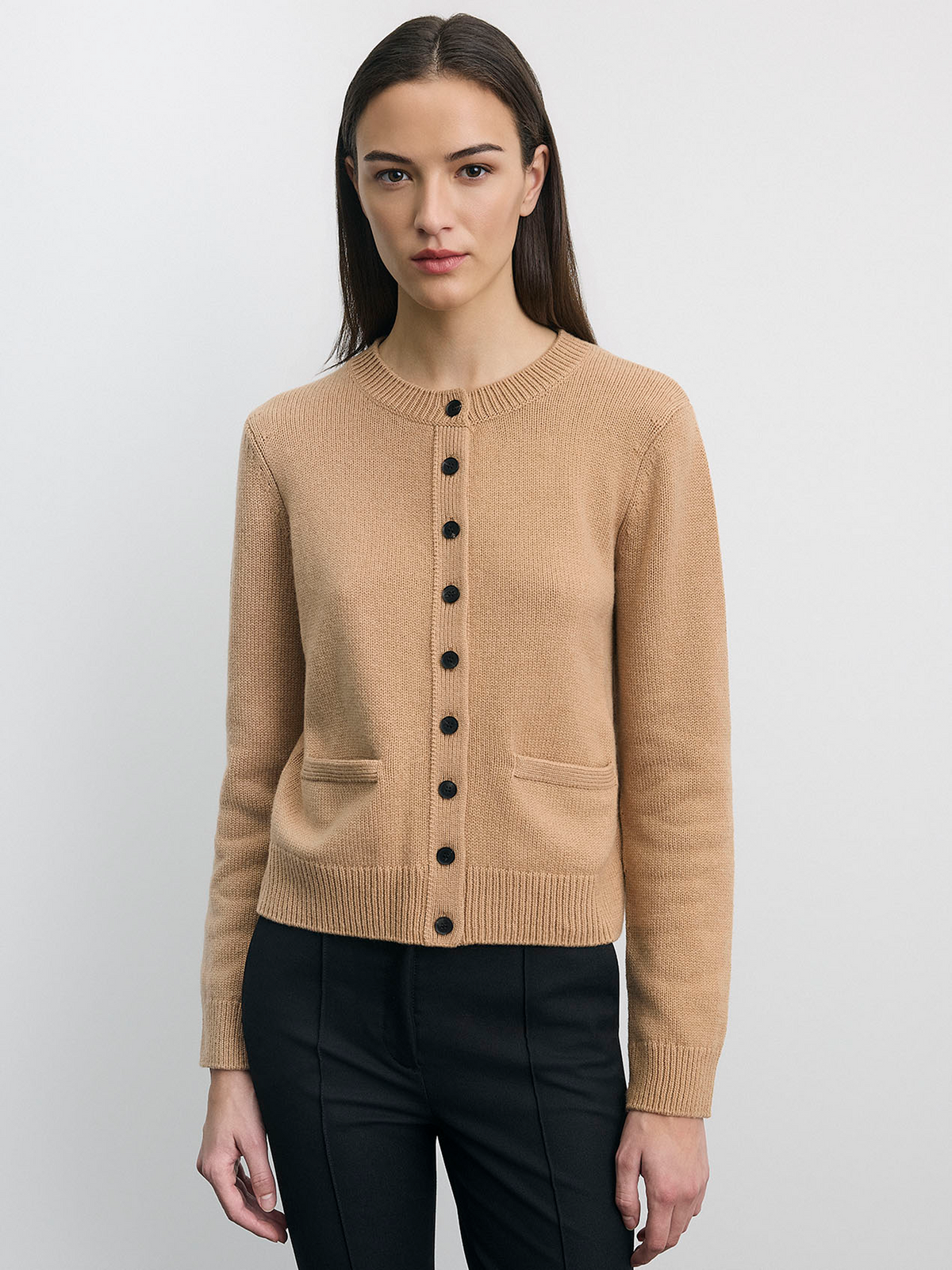 Wool Cashmere Cardigan