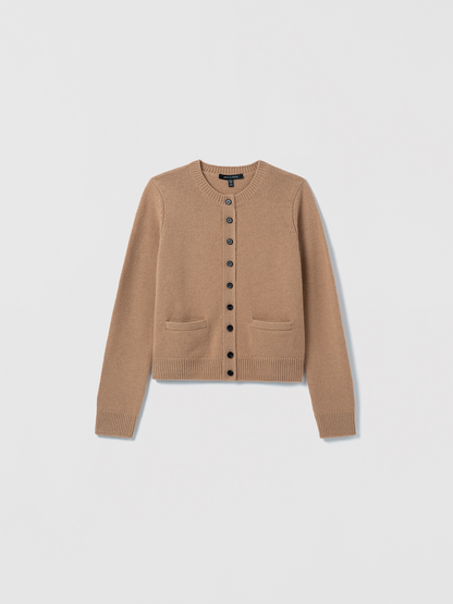 Wool Cashmere Cardigan