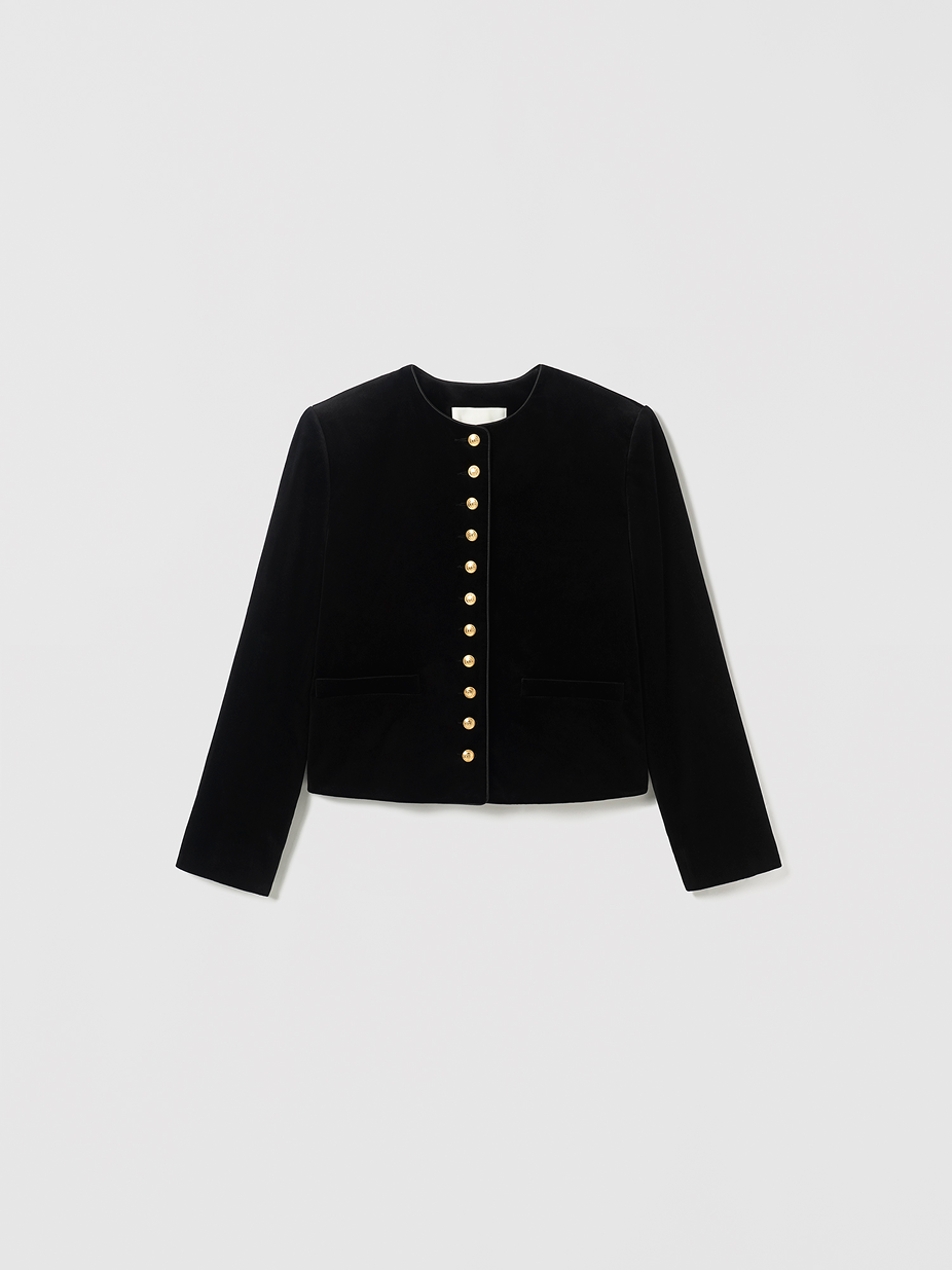 Cotton Velvet Jacket