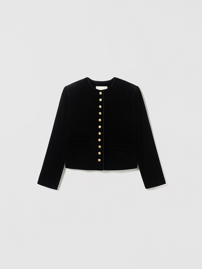 Cotton Velvet Jacket
