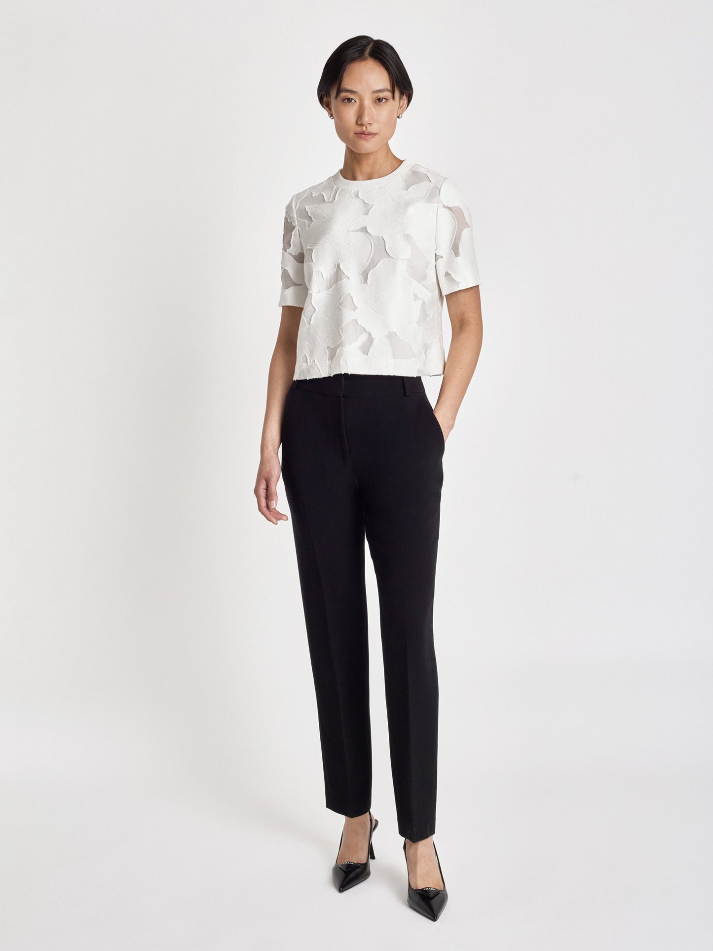 Easy care slim pant