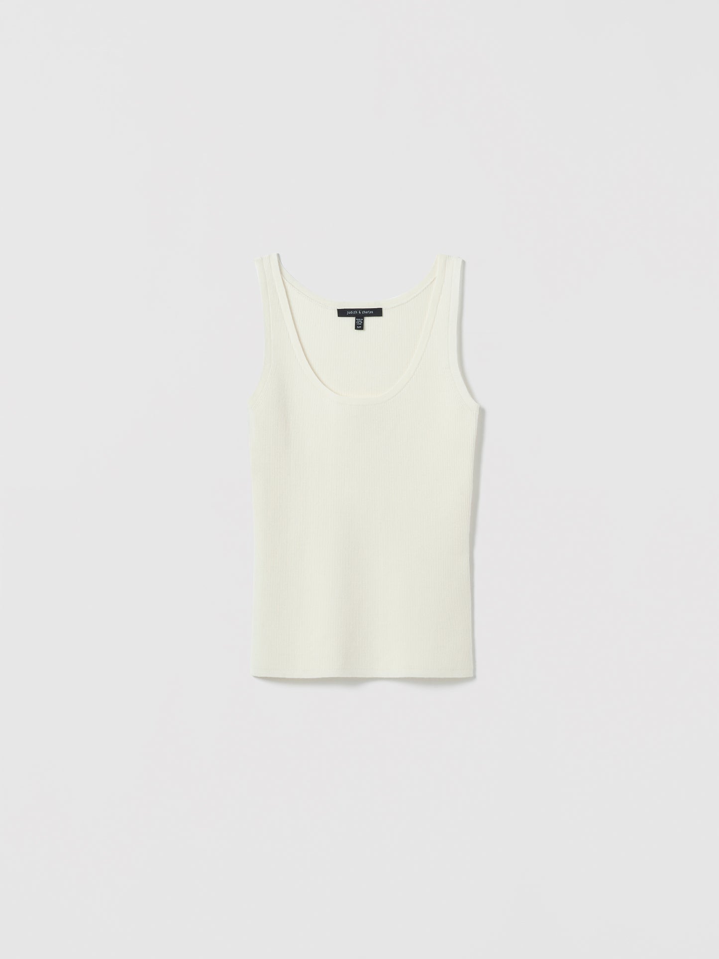 Extrafine Merino ribbed tank
