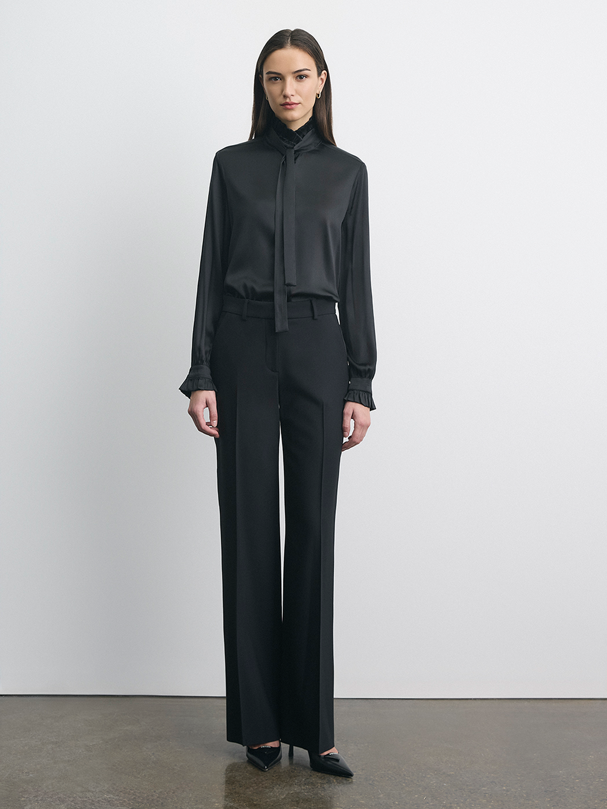 Tuxedo Wool Pants