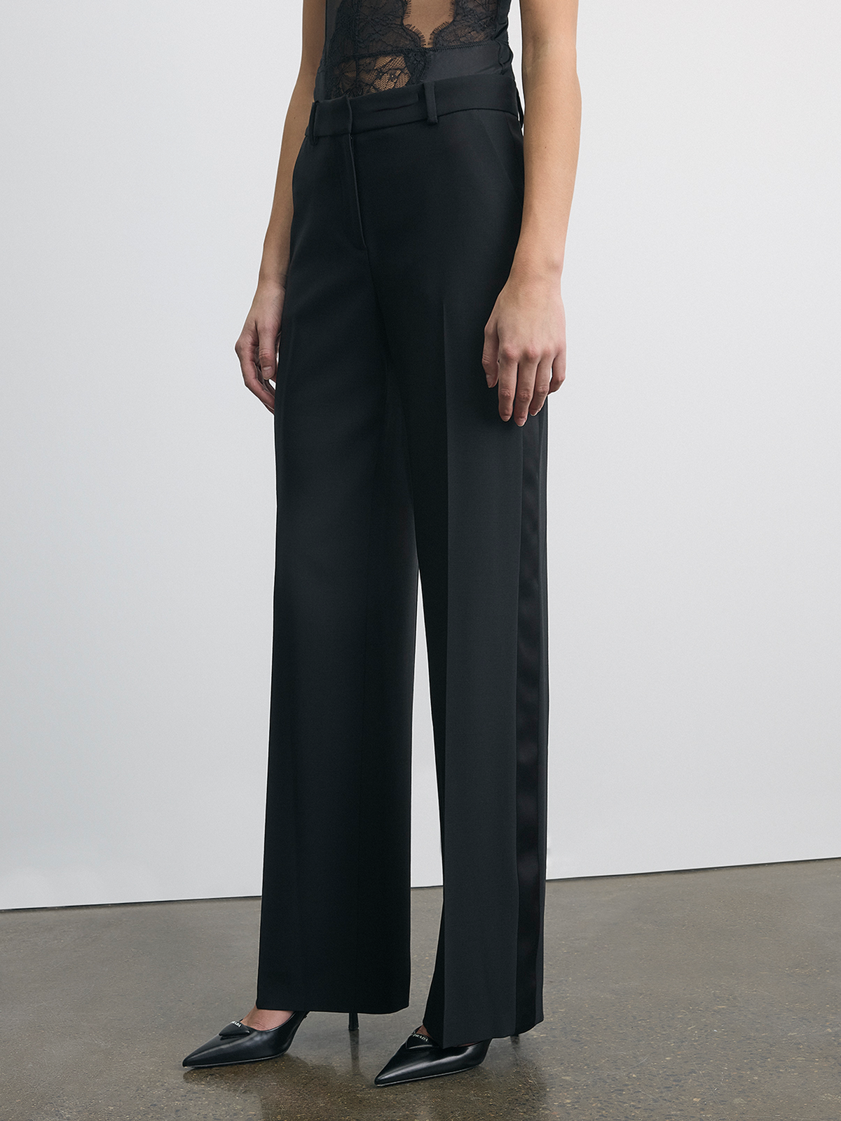 Tuxedo Wool Pants