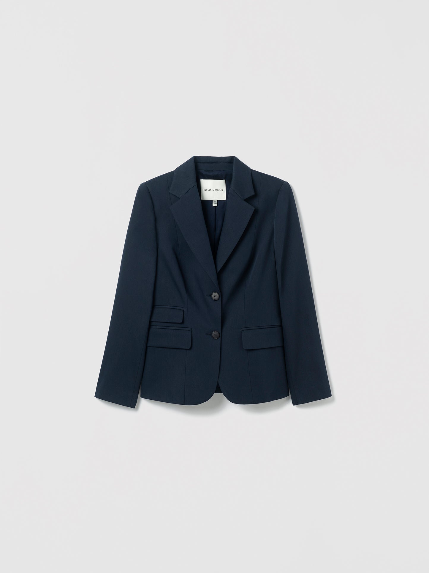 Luxe Cotton Fitted Jacket