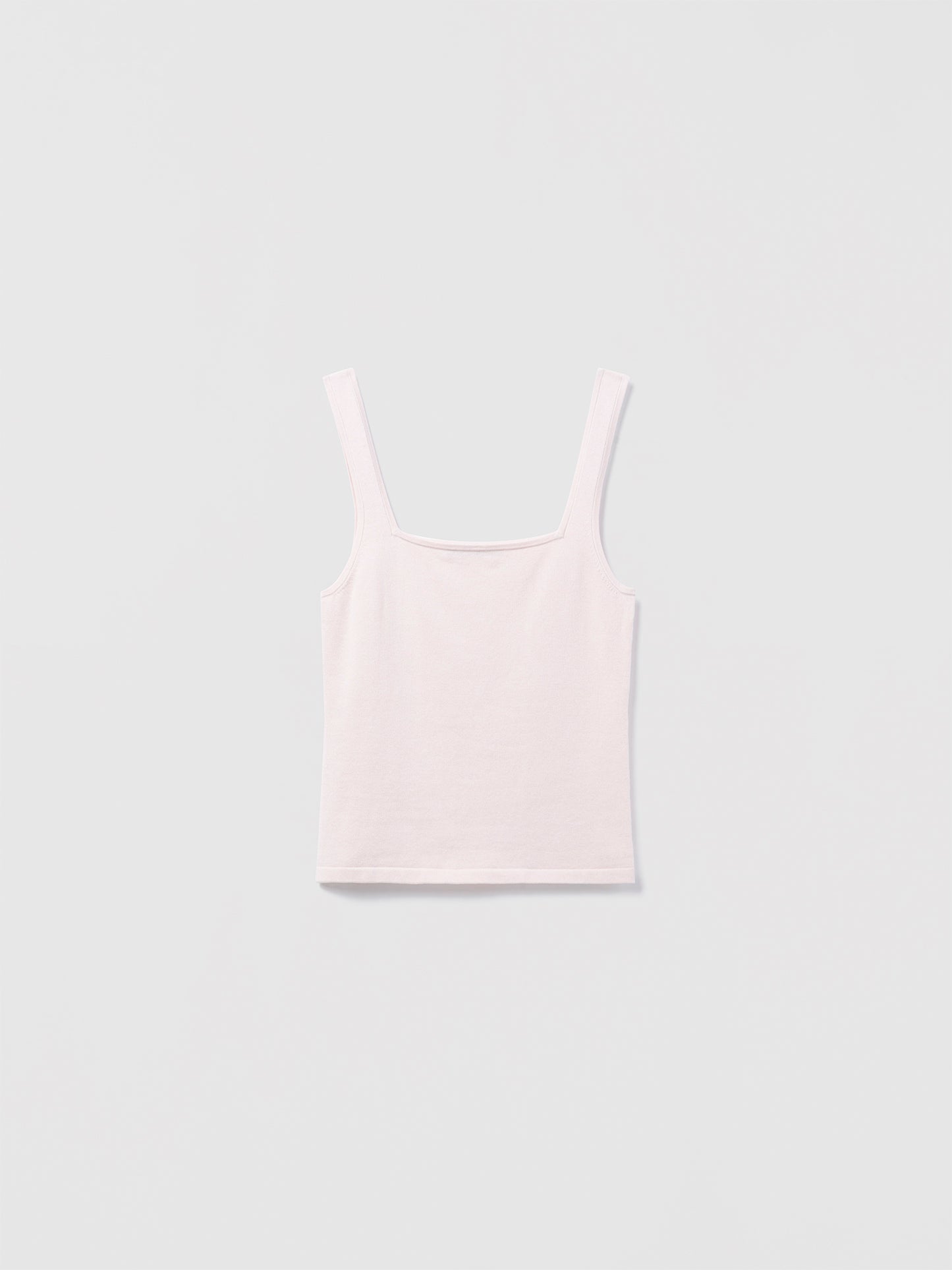 Fine cotton silk tank