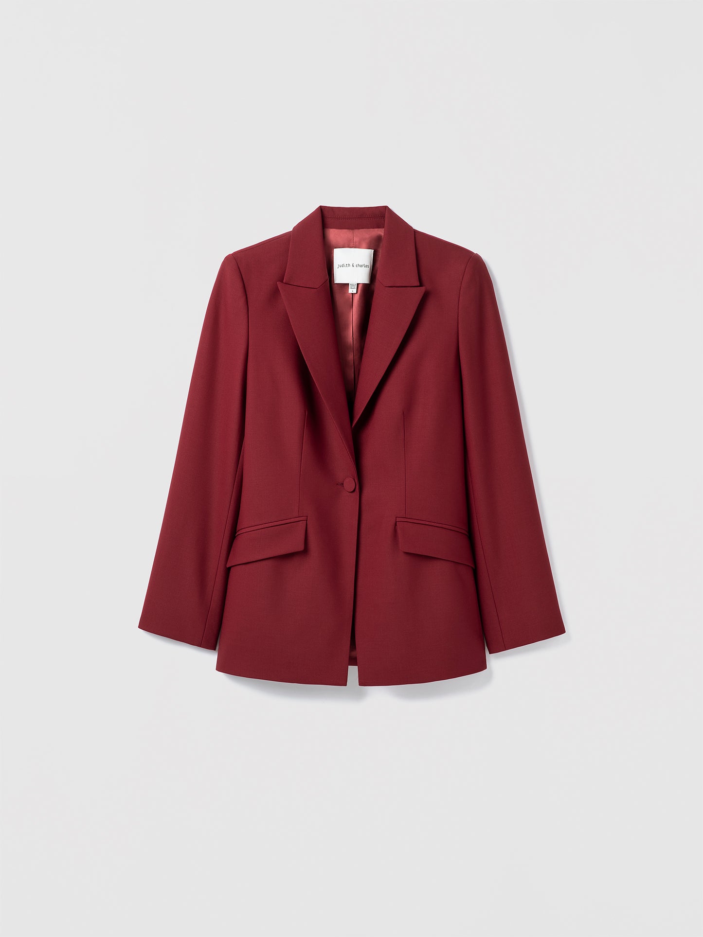 Stretch Wool Tailored Jacket