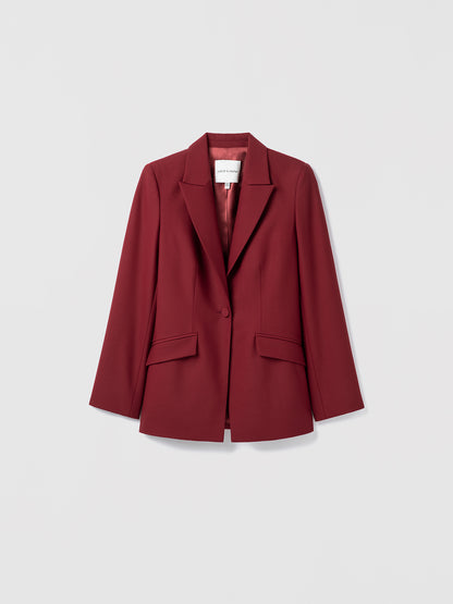 Stretch Wool Tailored Jacket