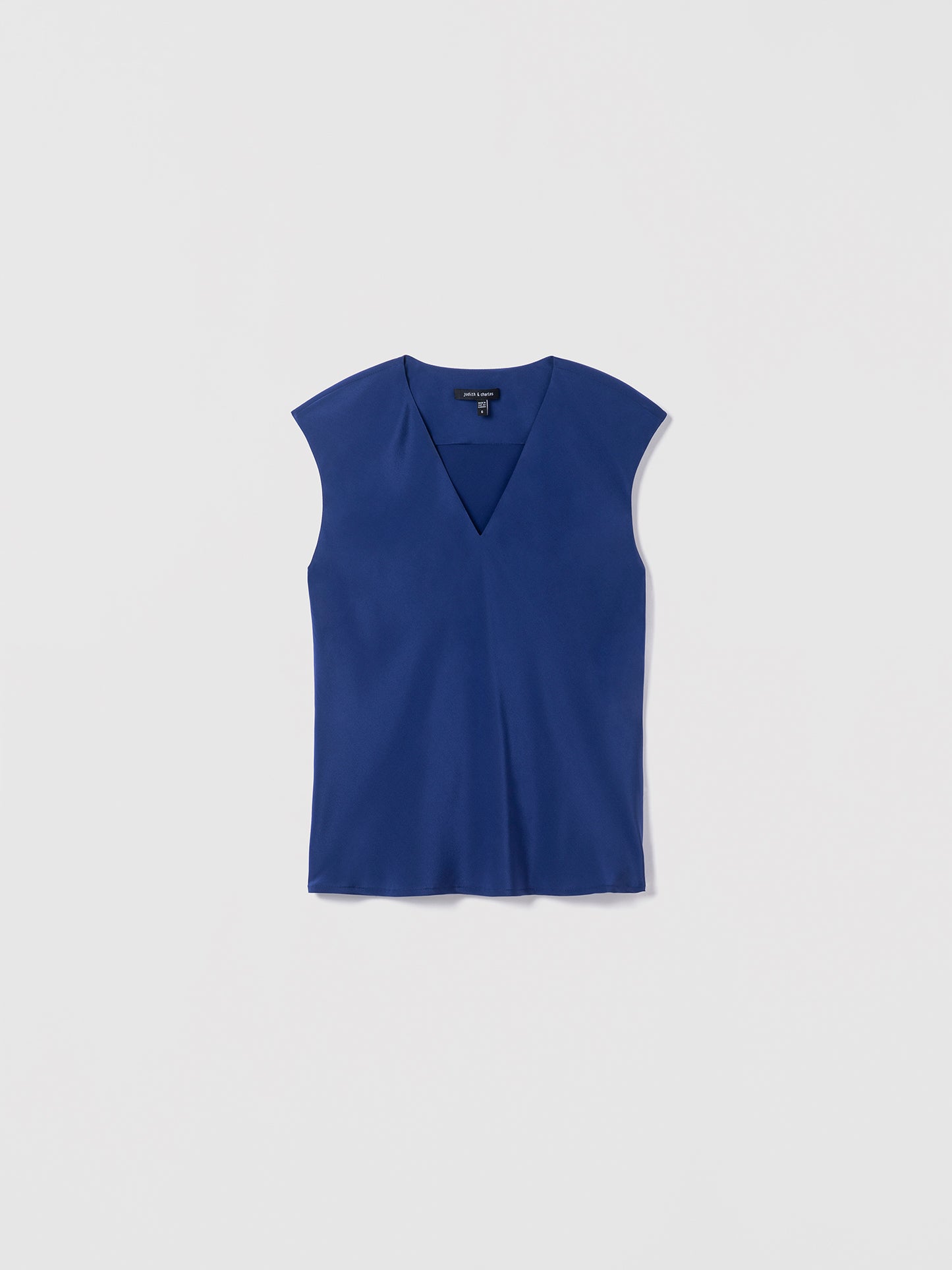 Silk v-neck blouse