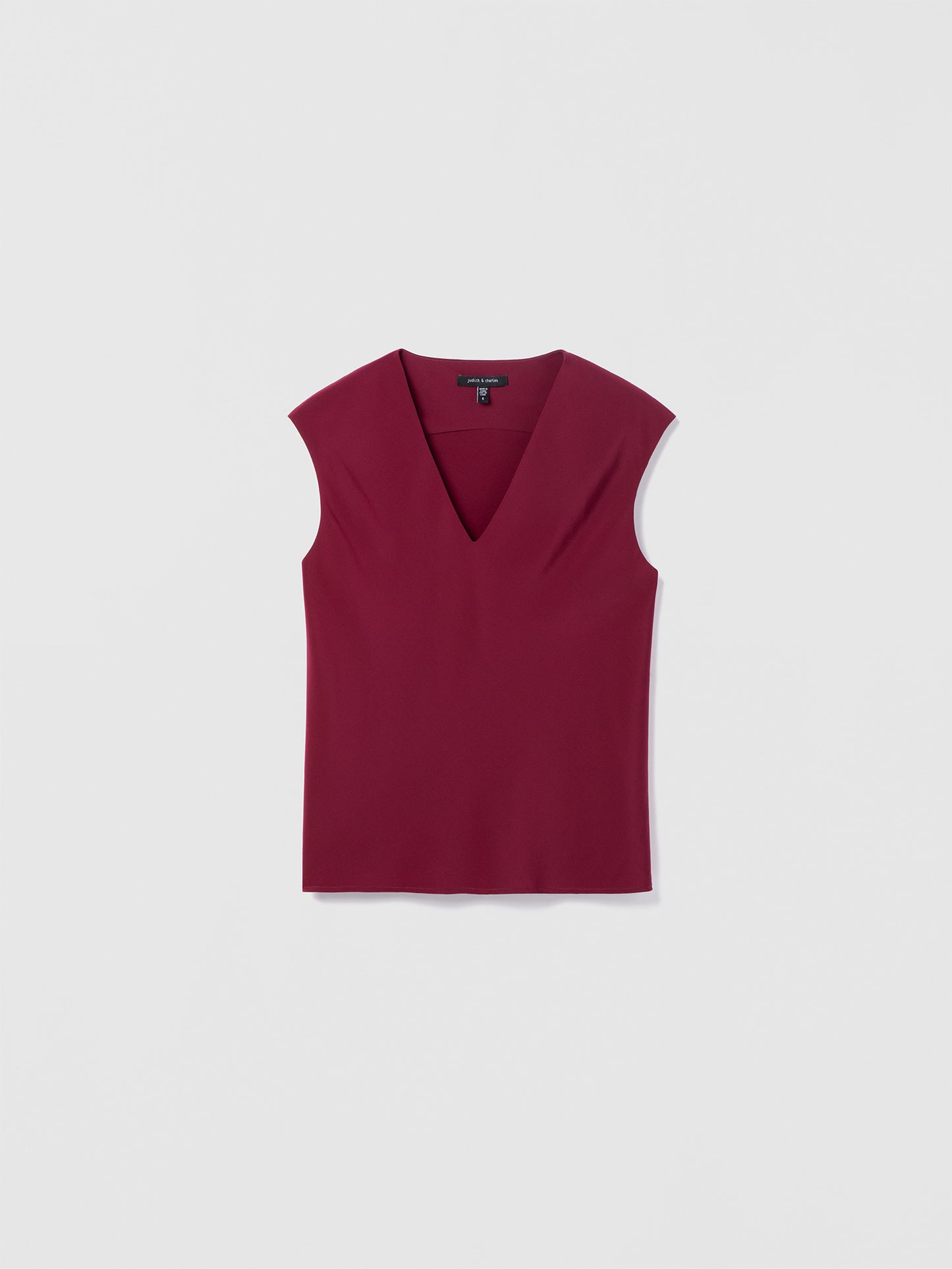 Silk v-neck blouse