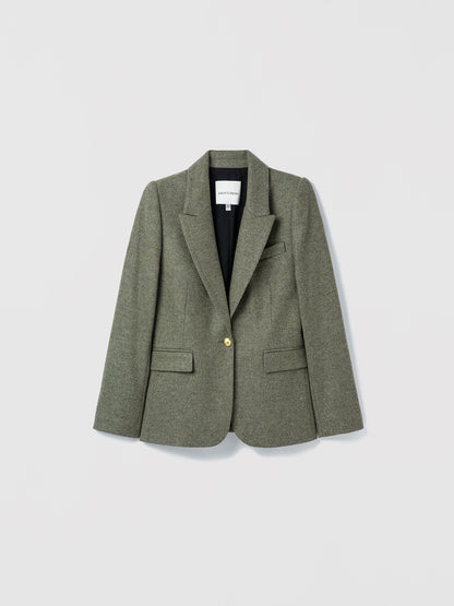 Melange Flannel Jacket