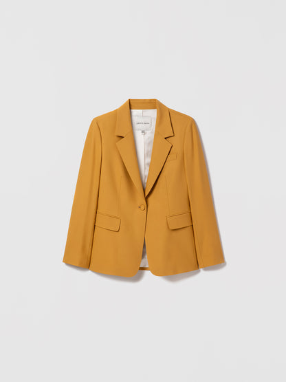 Veste Structurée en Mélange De Laine