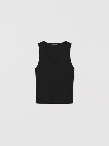 Fine cotton silk shell