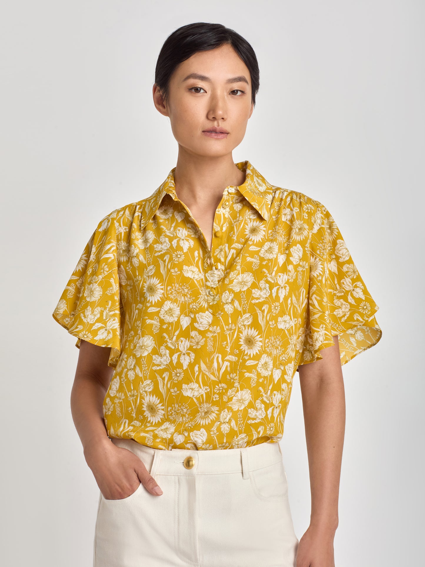 Liberty print blouse