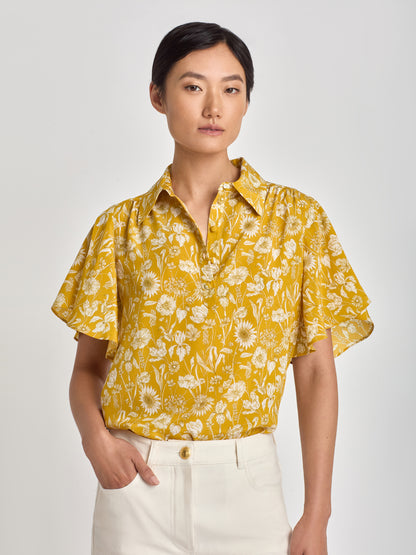 Liberty print blouse