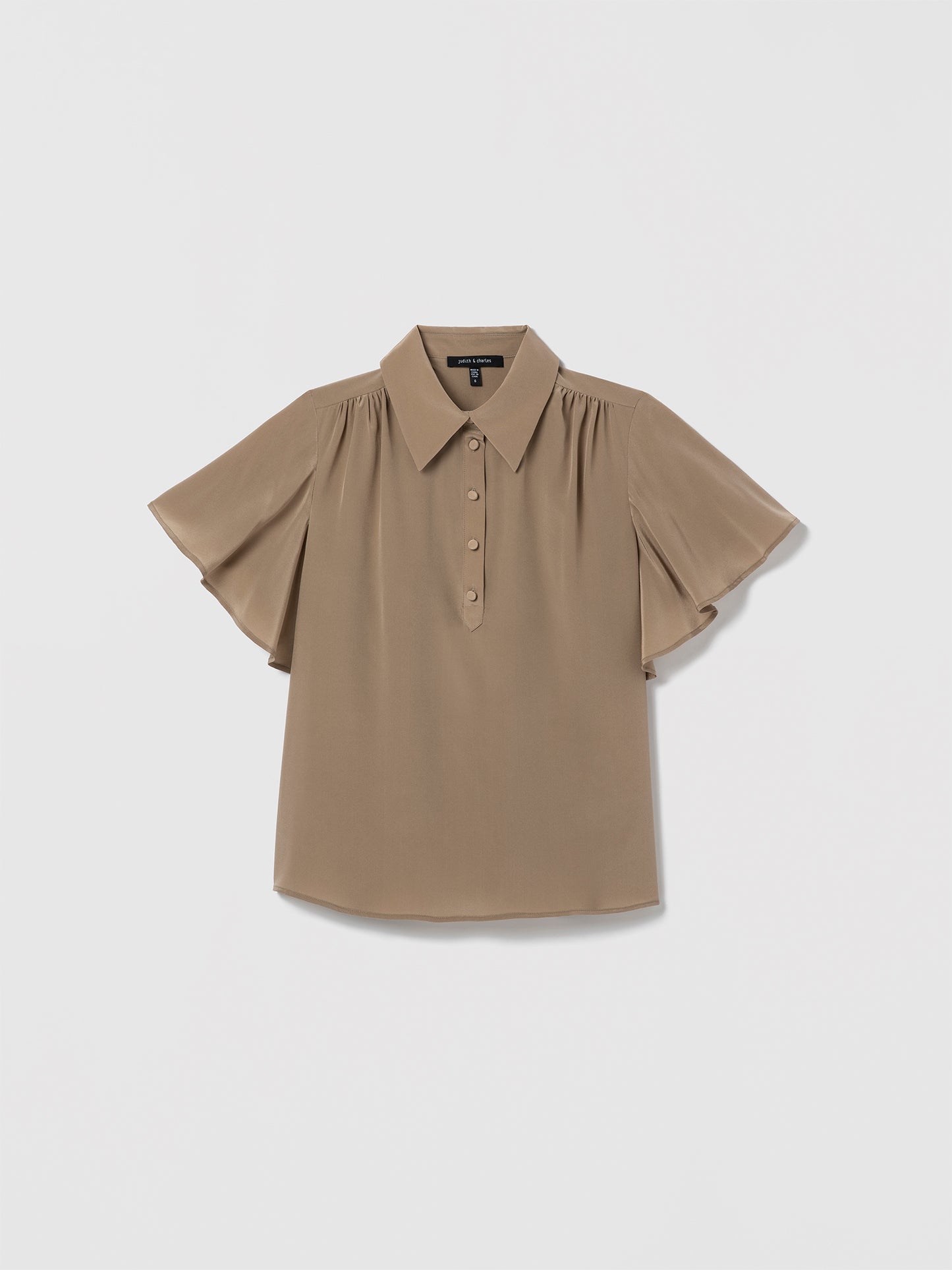 Blouse à Manches Volantées