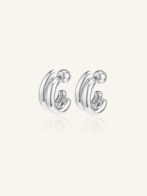 Products Jenny Bird Florence Earrings - Silver